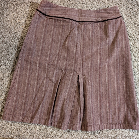 St. John's Bay Dresses & Skirts - Stylish Brown Skirt with Black Detail